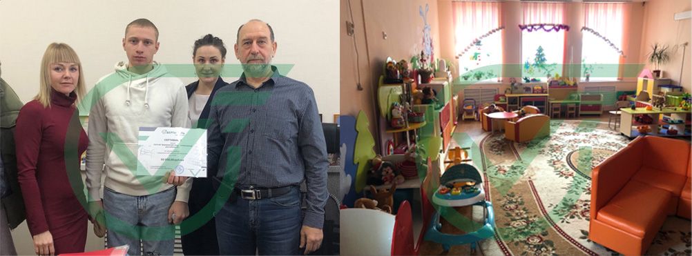 ТД «Вертикаль» поздравил воспитанников Дзержинского детского дома с Новым годом в Омске