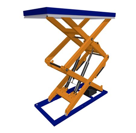 Подъемный стол с вертикальными ножницами Edmolift TAD 2000 | ТД «Вертикаль»